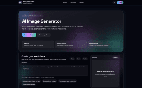AI Avatar Generator preview